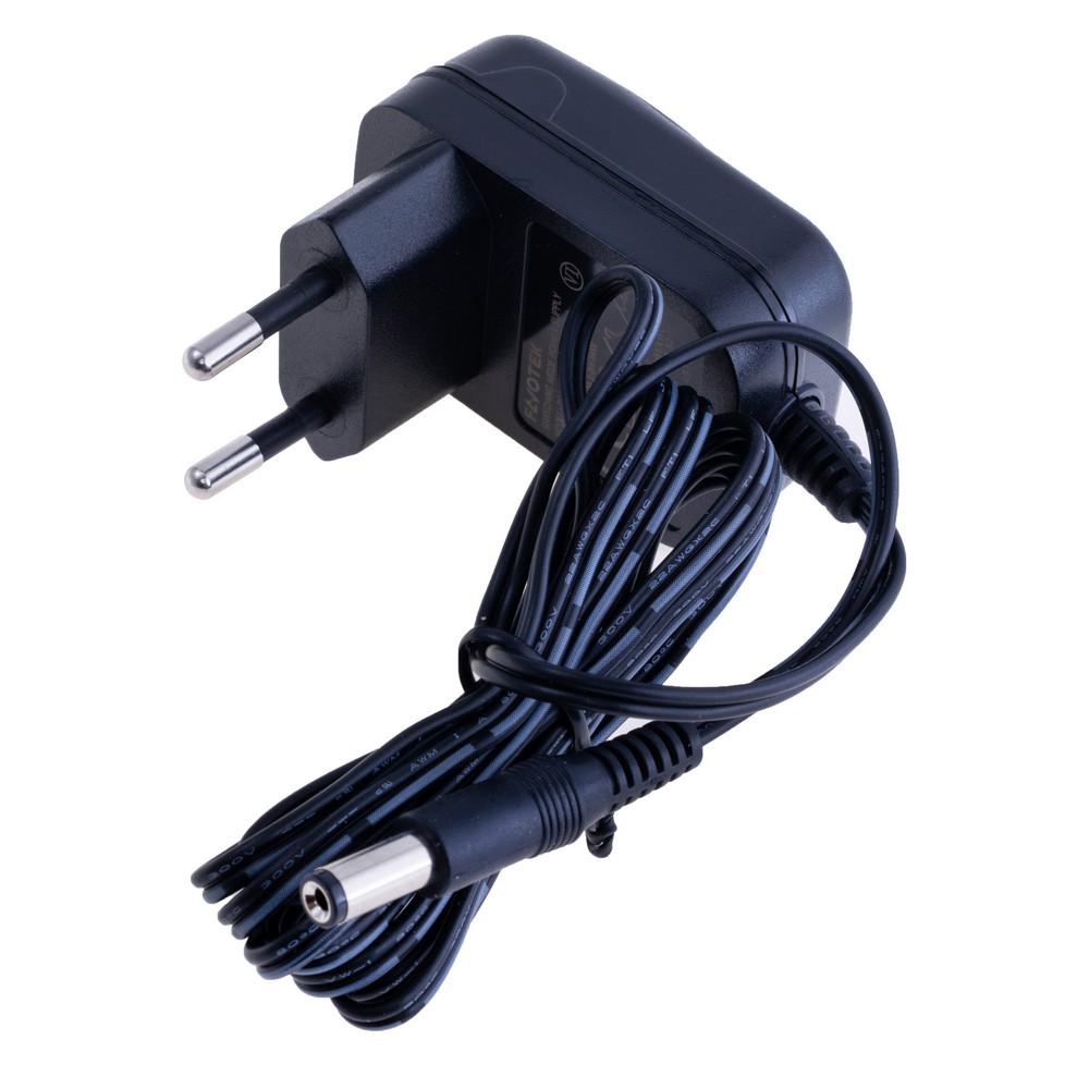 Блок живлення з вилкою 9W 9V, роз'єм:2.1x5.5 mm, PA012VP-090100E-15A1