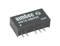DC/DC перетворювач 1W, Aimtec AM1D-0507D DC/DC перетворювач 1W, Aimtec AM1D-0507D