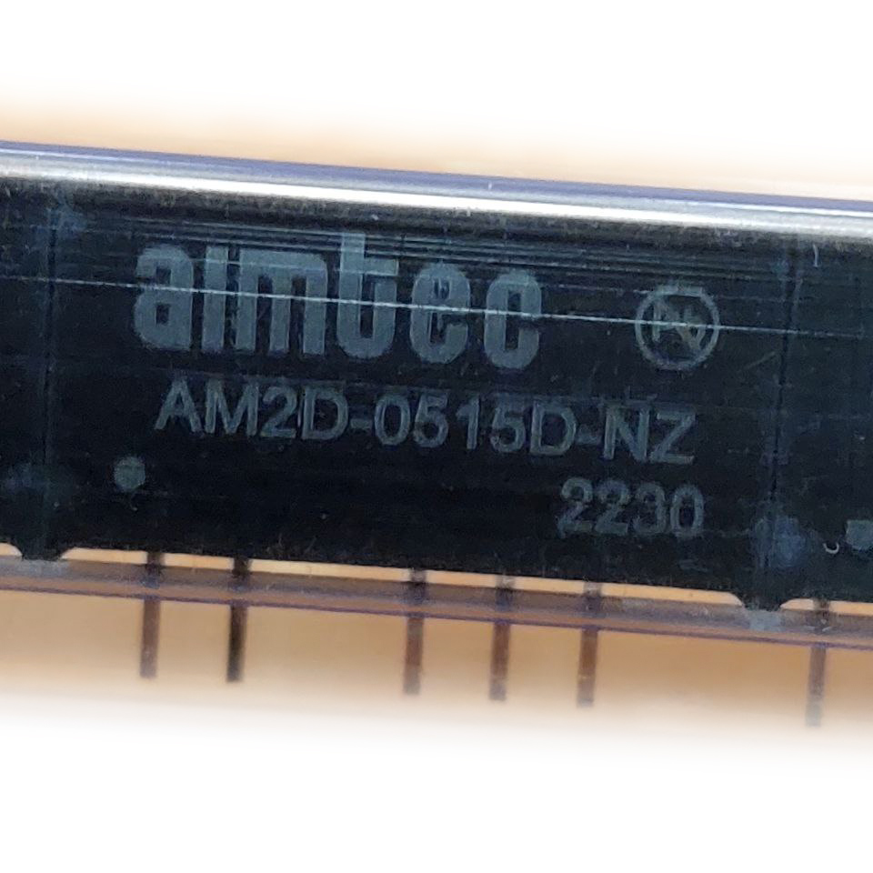 DC/DC перетворювач 2W, Aimtec AM2D-0515D-NZ