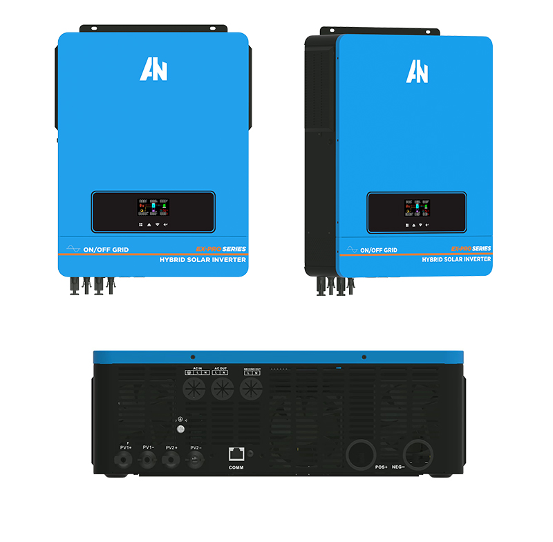 Гібридний інвертор AN-EX-Pro-8200W+ WiFi Anern Гібридний інвертор AN-EX-Pro-8200W+ WiFi Anern