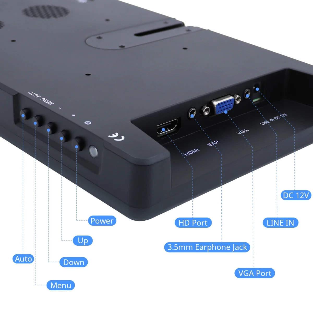Монітор Elecrow SF101 10,1" IPS 1920×1080 HDMI/VGA з динаміками Монітор Elecrow SF101 10,1" IPS 1920×1080 HDMI/VGA з динаміками