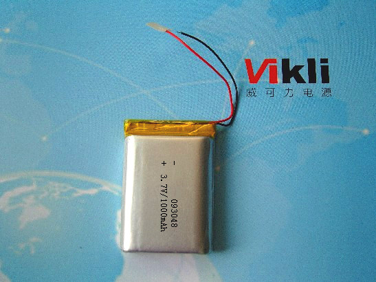 LiPo 1000 mAh, 3,7V, 9х30х48мм Wanmabattery акумулятор літій-полімерний 093048 3.7V 1000mAh +PCB