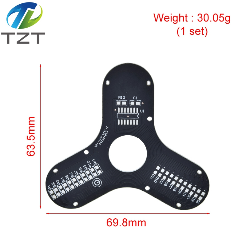 Набір для виготовлення спінера із світлодіодами