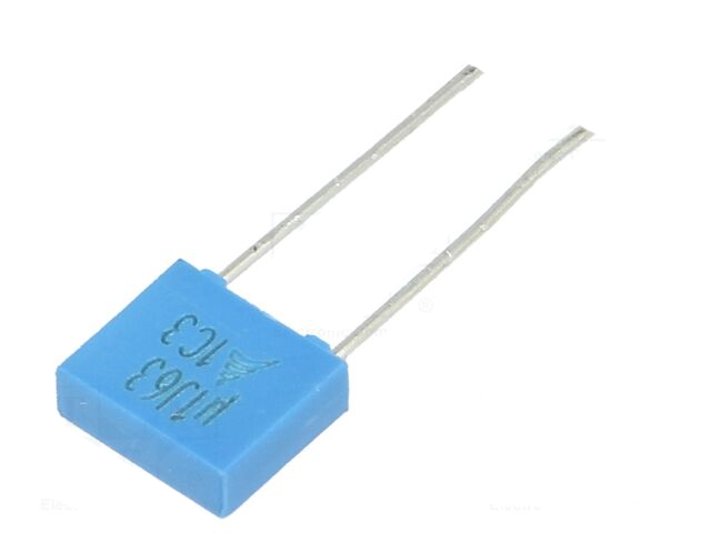 0,1uF; 40VAC; 63VDC; 5mm; ±5%; 7.3x6.5x2.5mm (B32529C0104J289) 0,1uF; 40VAC; 63VDC; 5mm; ±5%; 7.3x6.5x2.5mm (B32529C0104J289)