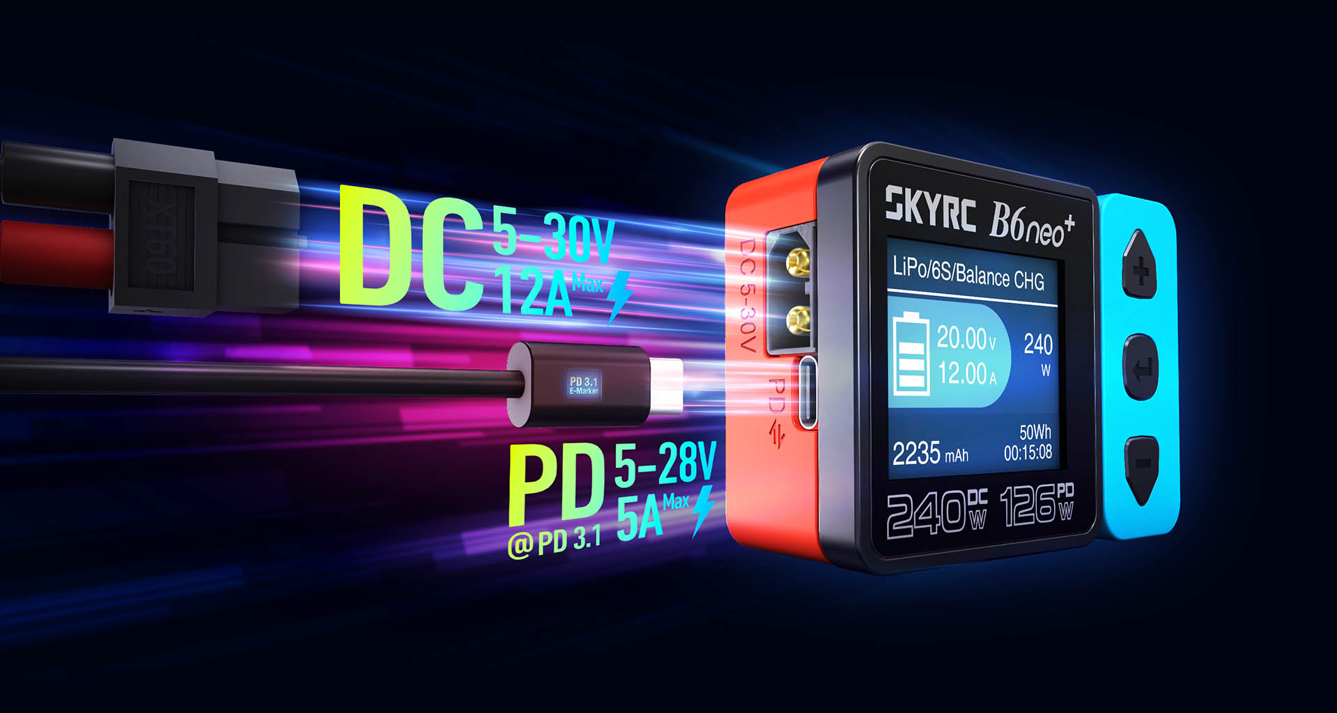 Зарядний пристрій B6neo+  Charger SK-100211-01