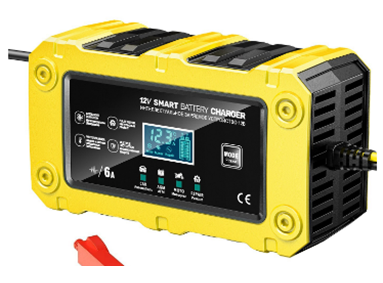 Зарядний пристрій для свинцево-кислотних акумуляторів 12V, 6A,  BC1206 Зарядний пристрій для свинцево-кислотних акумуляторів 12V, 6A,  BC1206