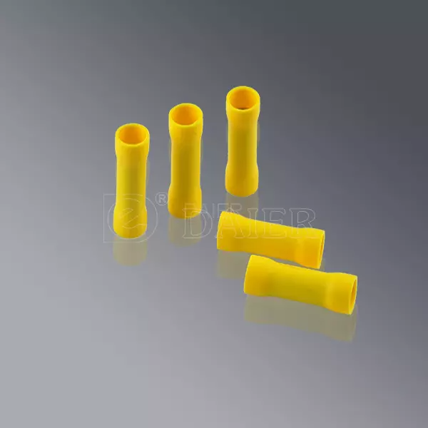 Гільза для з'єднання проводів жовта на провід 6 mm², BV5.5 Yellow