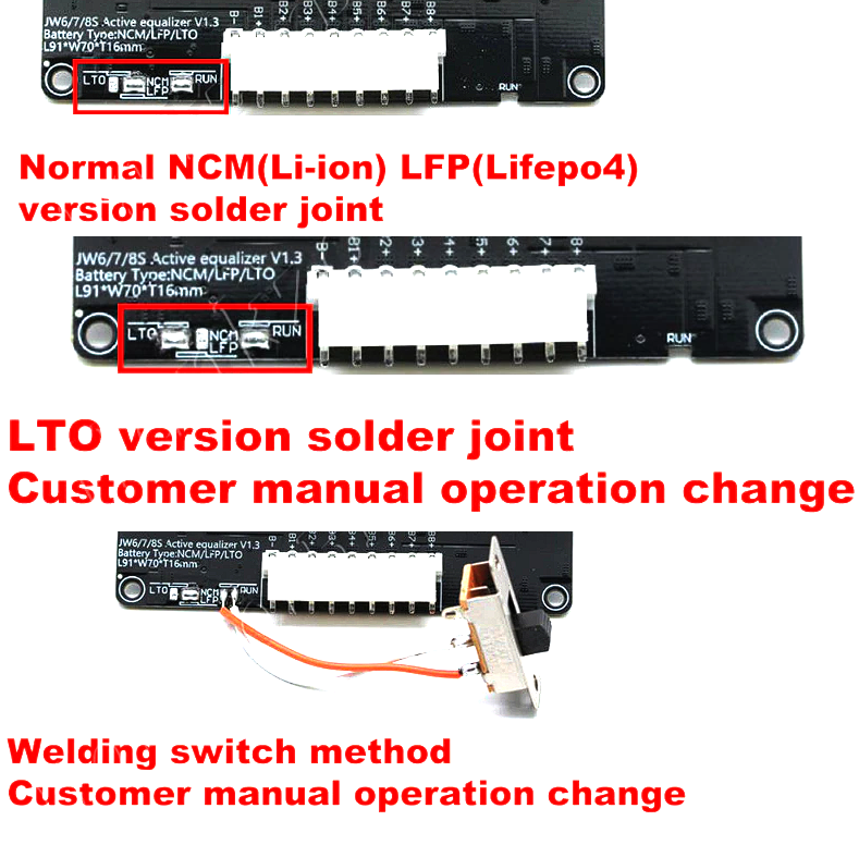 Активний балансир конденсаторний Li-ion/LiFePo4/LTO: 12-16S
