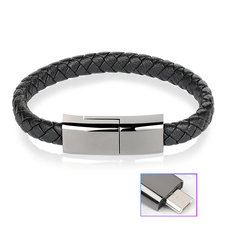 Провід браслет USB-A / Micro USB 20cm