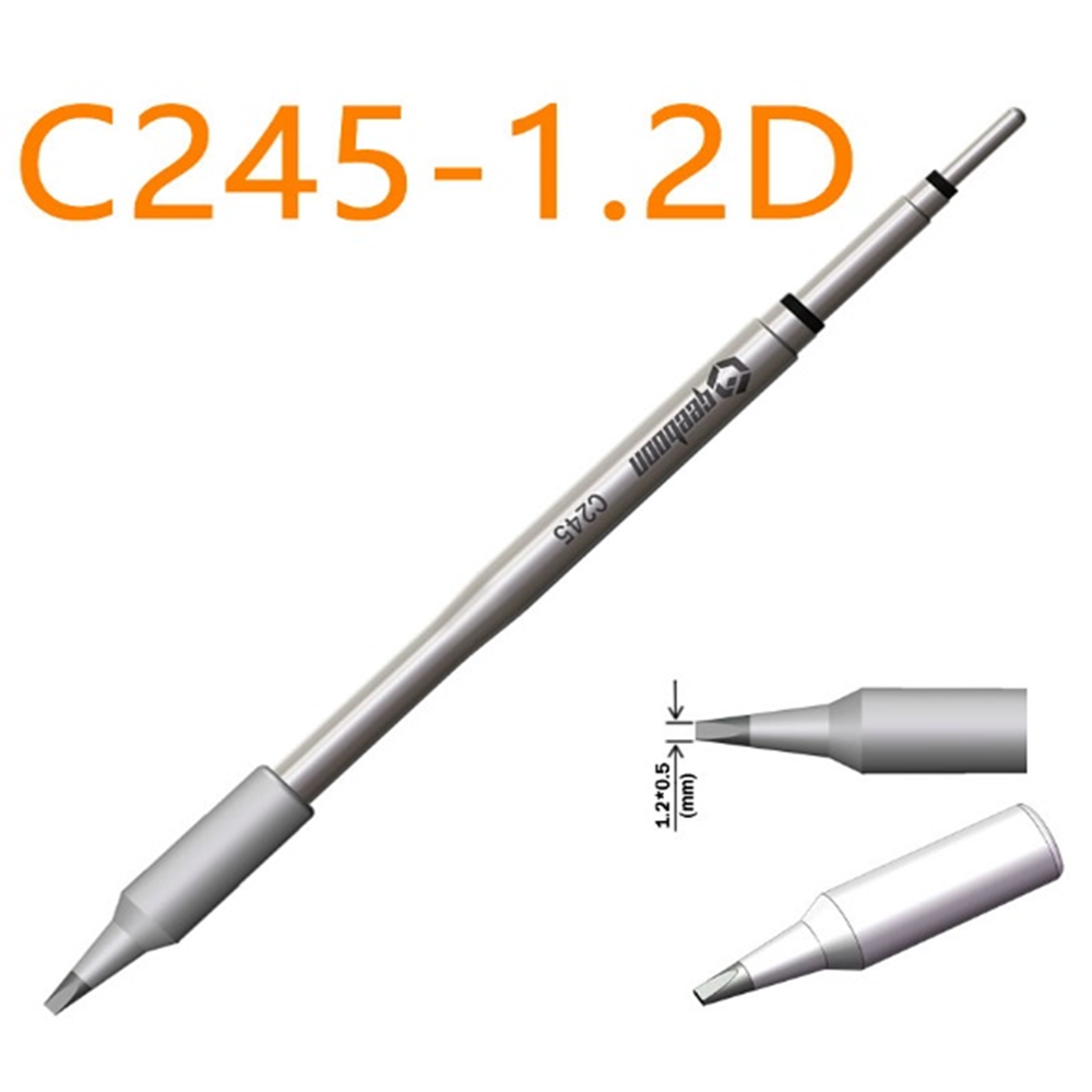 C245-1.2D GEEBOON наконечник для паяльних станцій C245-1.2D GEEBOON наконечник для паяльних станцій