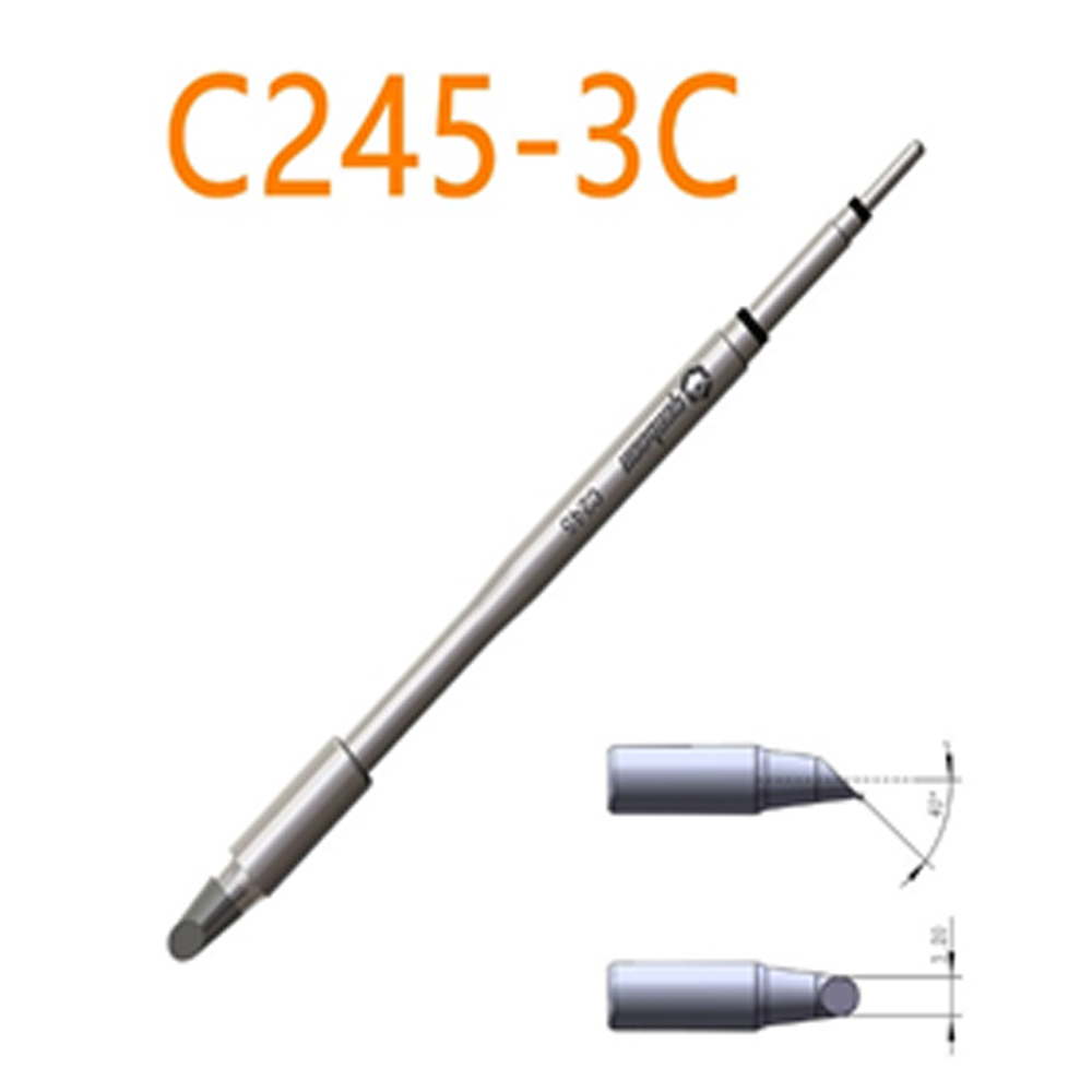 C245-3C GEEBOON наконечник для паяльних станцій C245-3C GEEBOON наконечник для паяльних станцій