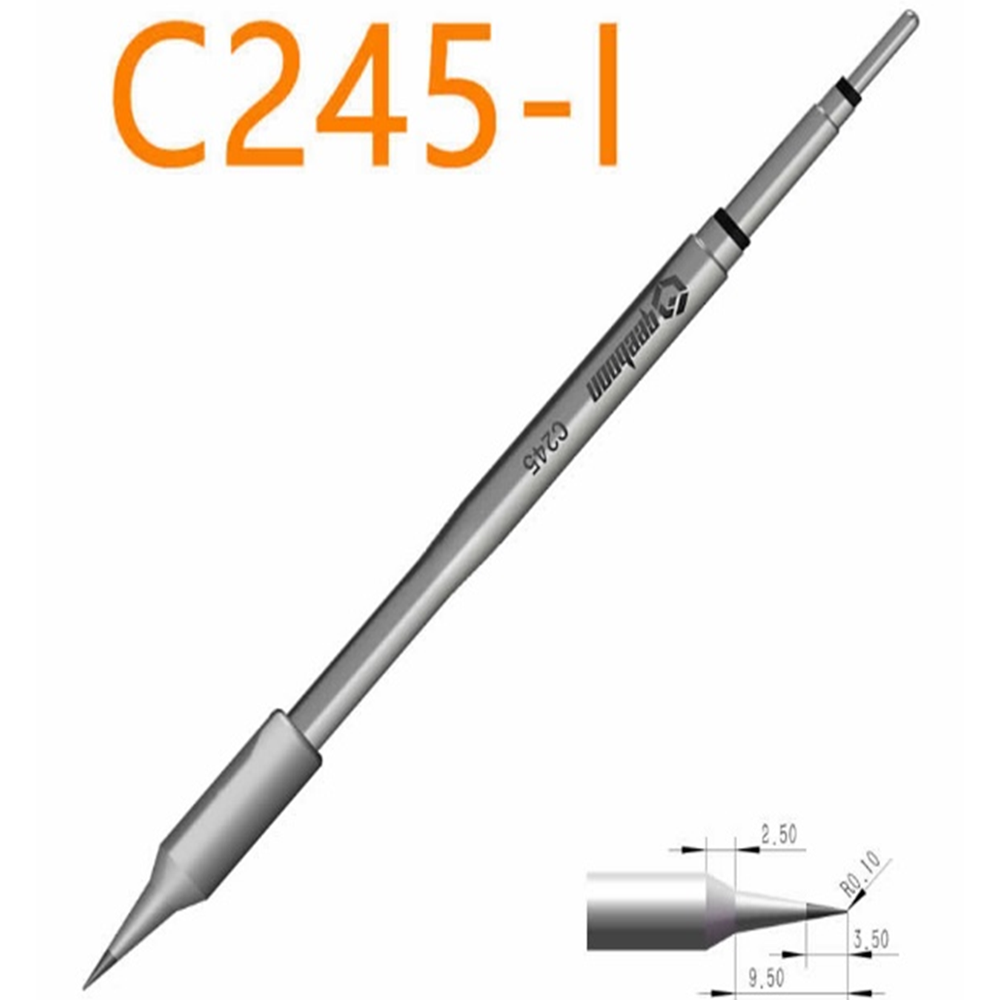 C245-I GEEBOON наконечник для паяльних станцій C245-I GEEBOON наконечник для паяльних станцій