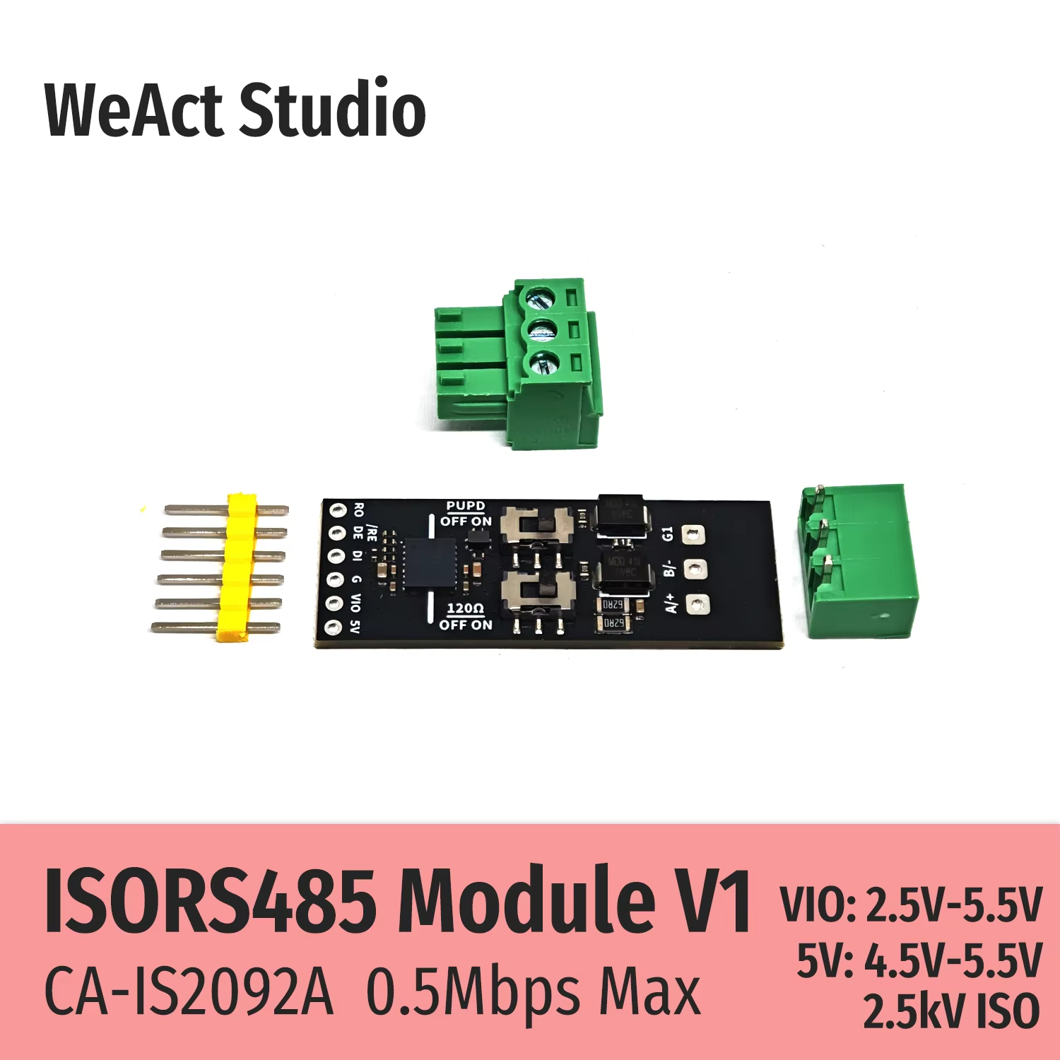 RS-485 трансивер ISORS485 Module V1 CA-IS2092A