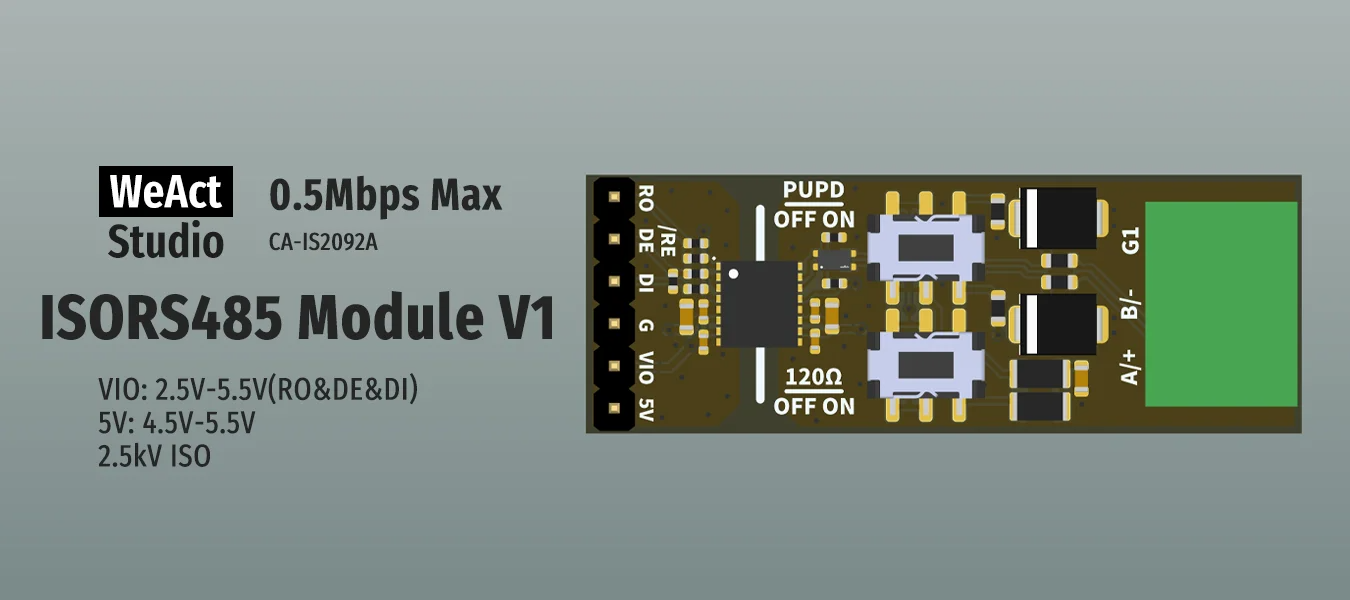RS-485 трансивер ISORS485 Module V1 CA-IS2092A