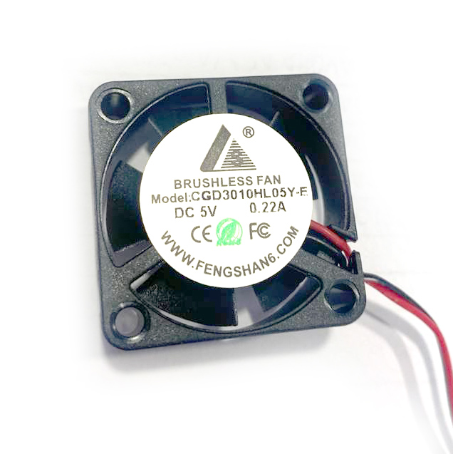 Вентилятор 30x30x10, 5VDC, CGD3010HL05Y-A CGFAN.  На наліпці помилка.