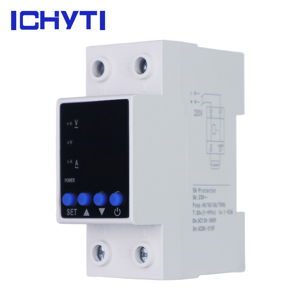 Реле контролю напруги 63A, CHVP-63