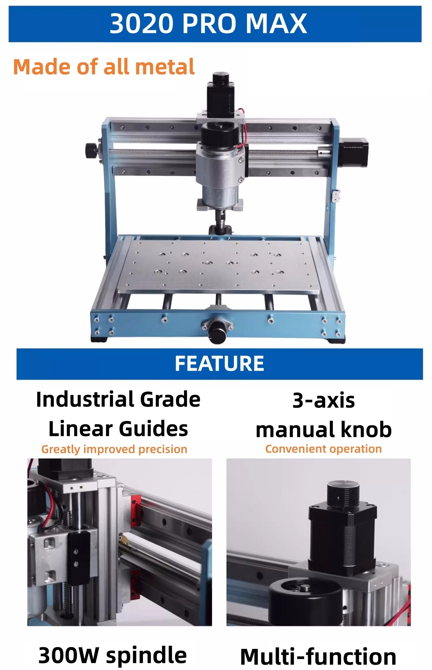 CNC 3020 Pro Max Engraving Machine гравер