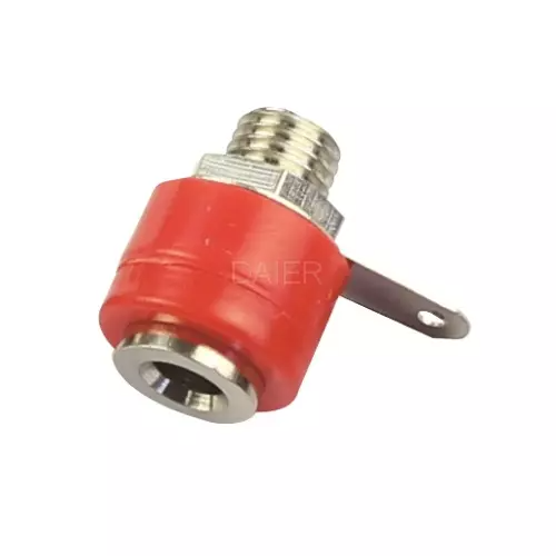 Гніздо банан 4мм, червоне, Banana Jack CZ2 RED Гніздо банан 4мм, червоне, Banana Jack CZ2 RED