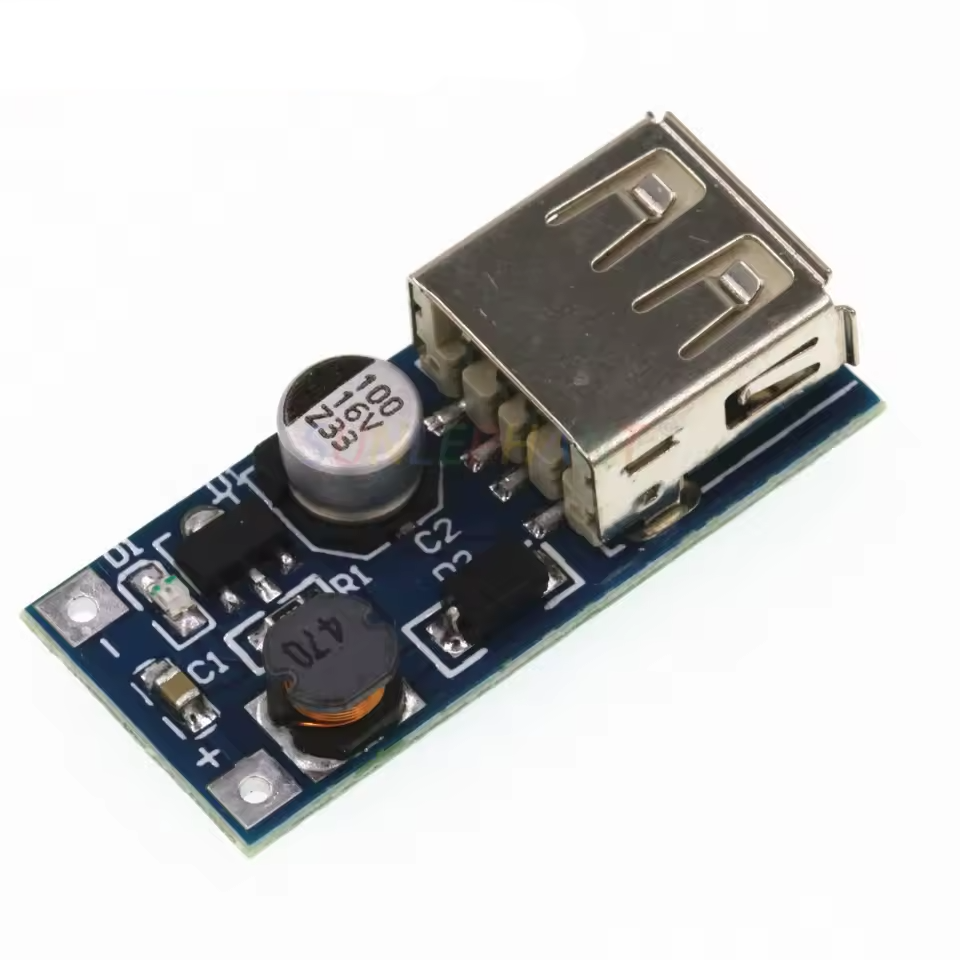 DC-DC підвищувальний модуль  0.9V ~ 5V до 5V 600MA USB Power