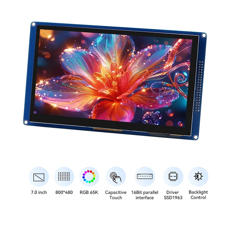 Дисплей сенсорний 7" TFT 800*480