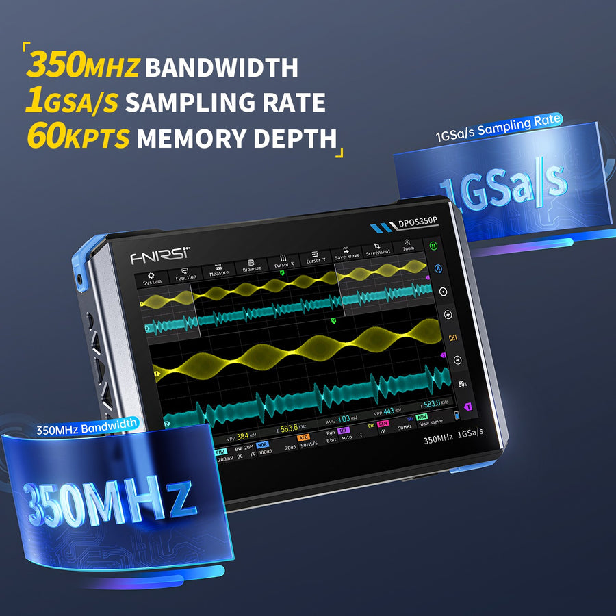Пристрій 4в1 DPOS350P 4-in-1 Multi-Function Tablet Oscilloscope