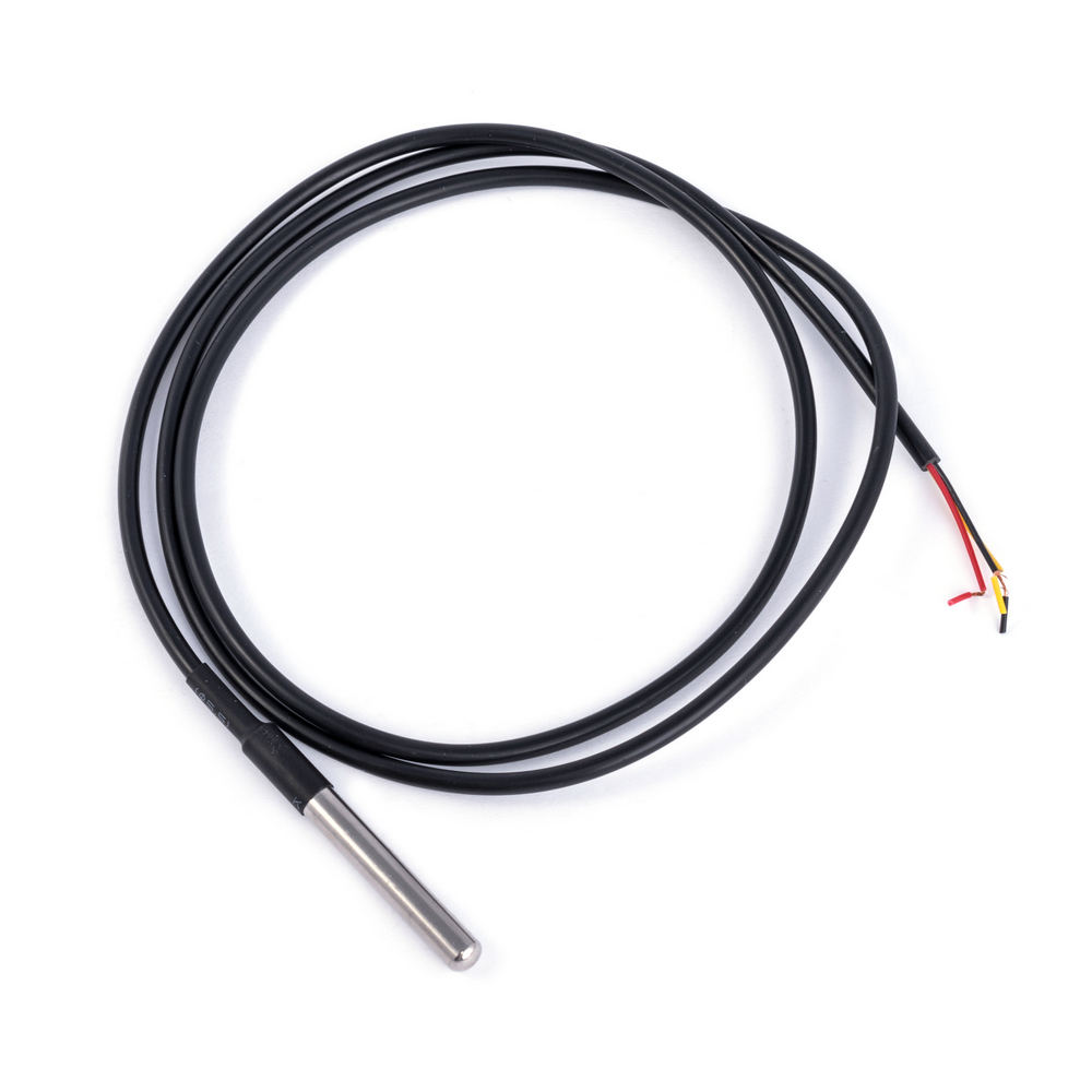 Датчик температури DS18B20 з кабелем 3м (2-line режим не підтримується)