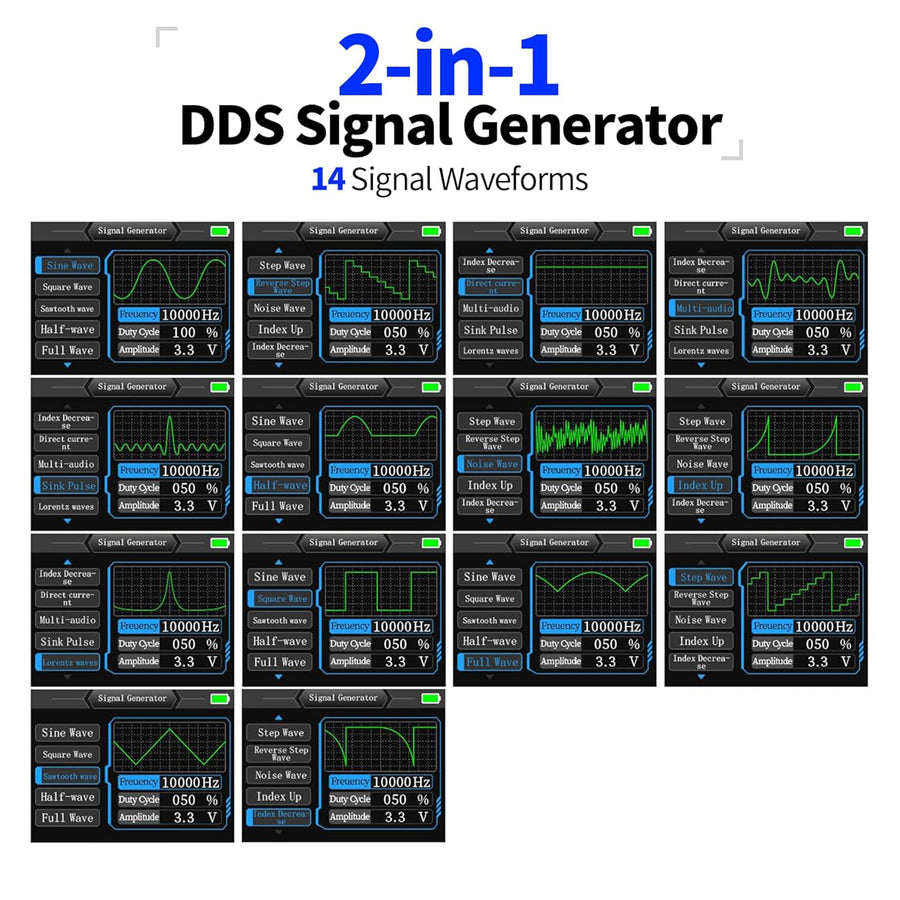 Осцилограф+генератор DSO-153 Option MINI Type Pocket Oscilloscope with P6100 probe