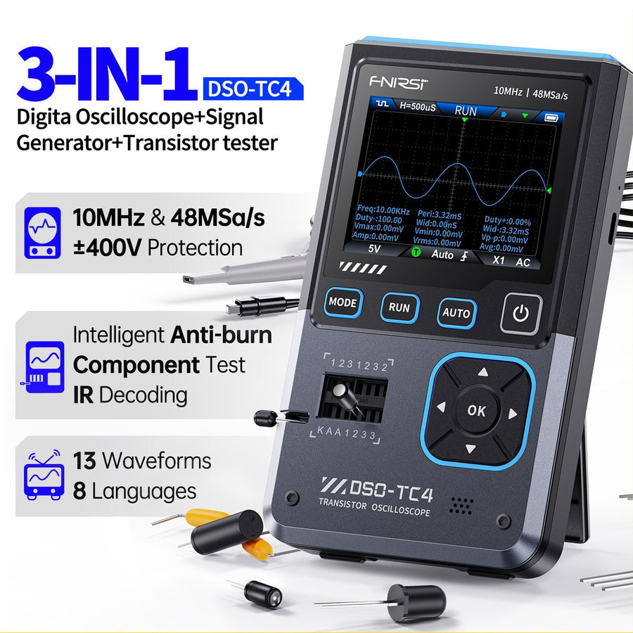 Багатофункціональний прилад DSO-TC4 Multifunctional Transistor Oscilloscope