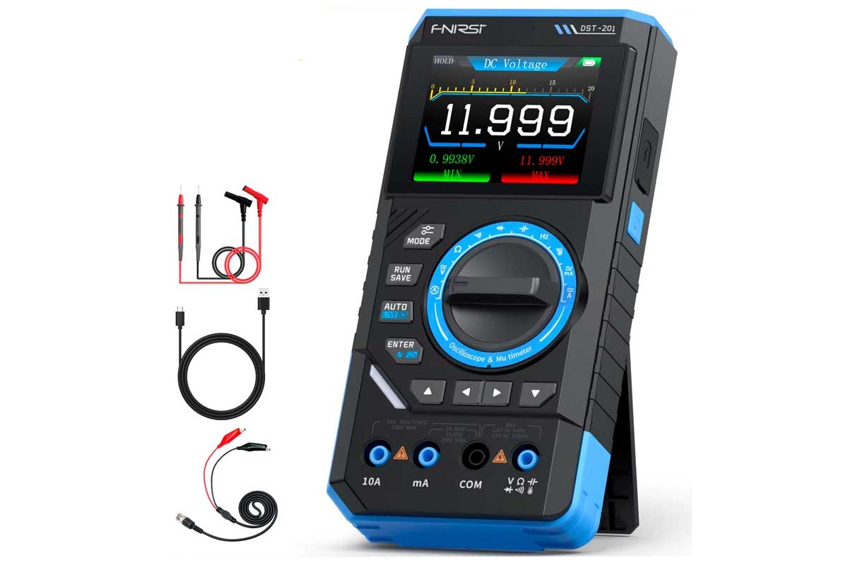 Мультиметр 3в1 DST-201 3-IN-1 Multifunction Multimeter Oscilloscope
