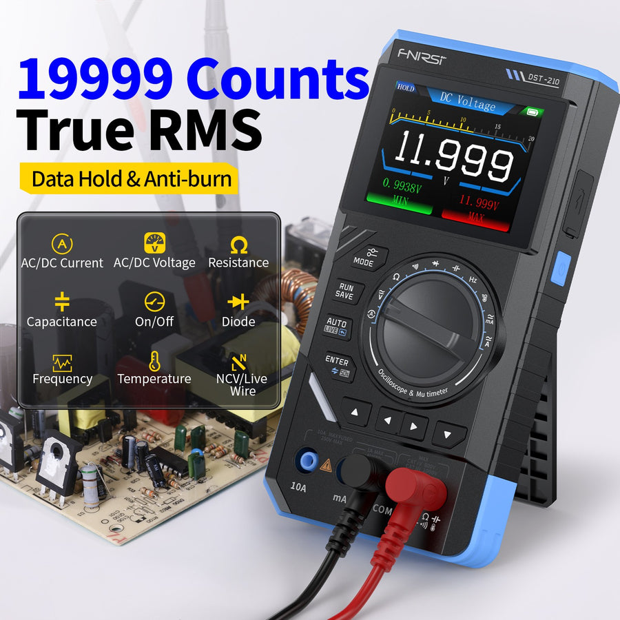 Мультиметр 3в1 DST-210 3-IN-1 Multifunction Multimeter Oscilloscope