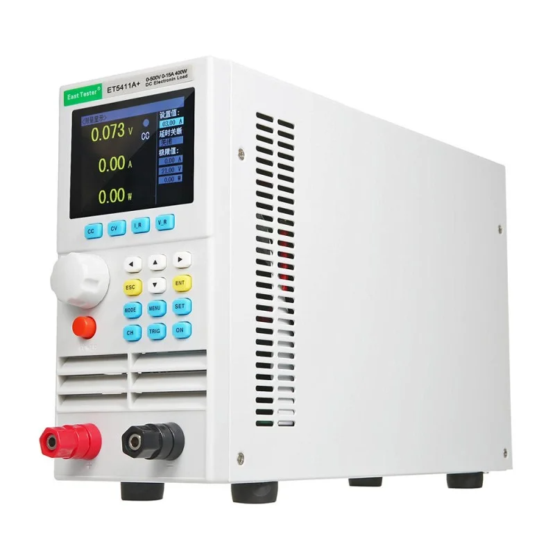 Одноканальне електронне навантаження постійного струму 400W, 500V, ET5411A+
