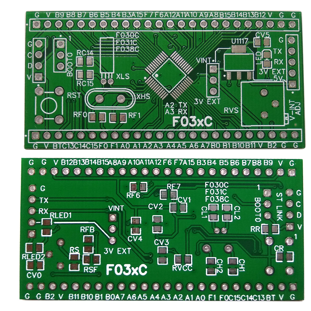 плата макетная STM32F  F03xC