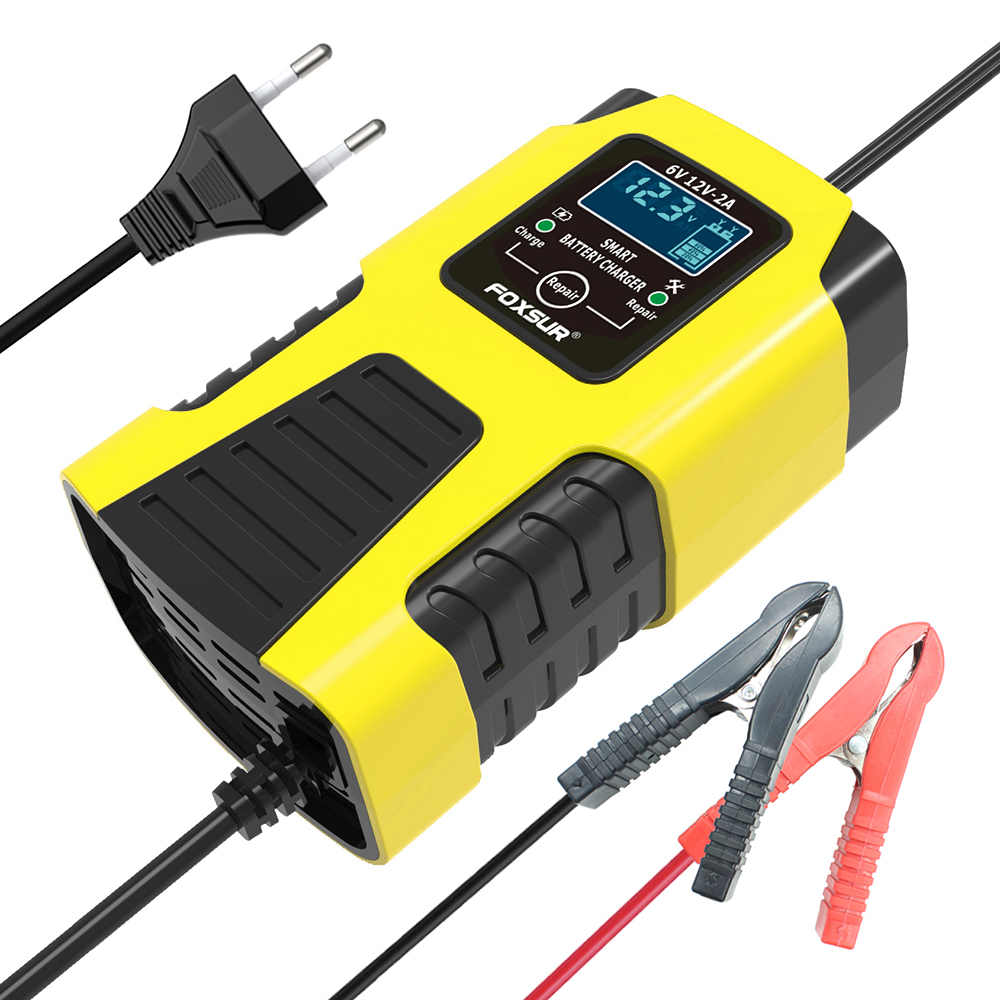 Зарядний пристрій для свинцево-кислотних акумуляторів 6V/12V, 2A,  FBC061202D Зарядний пристрій для свинцево-кислотних акумуляторів 6V/12V, 2A,  FBC061202D