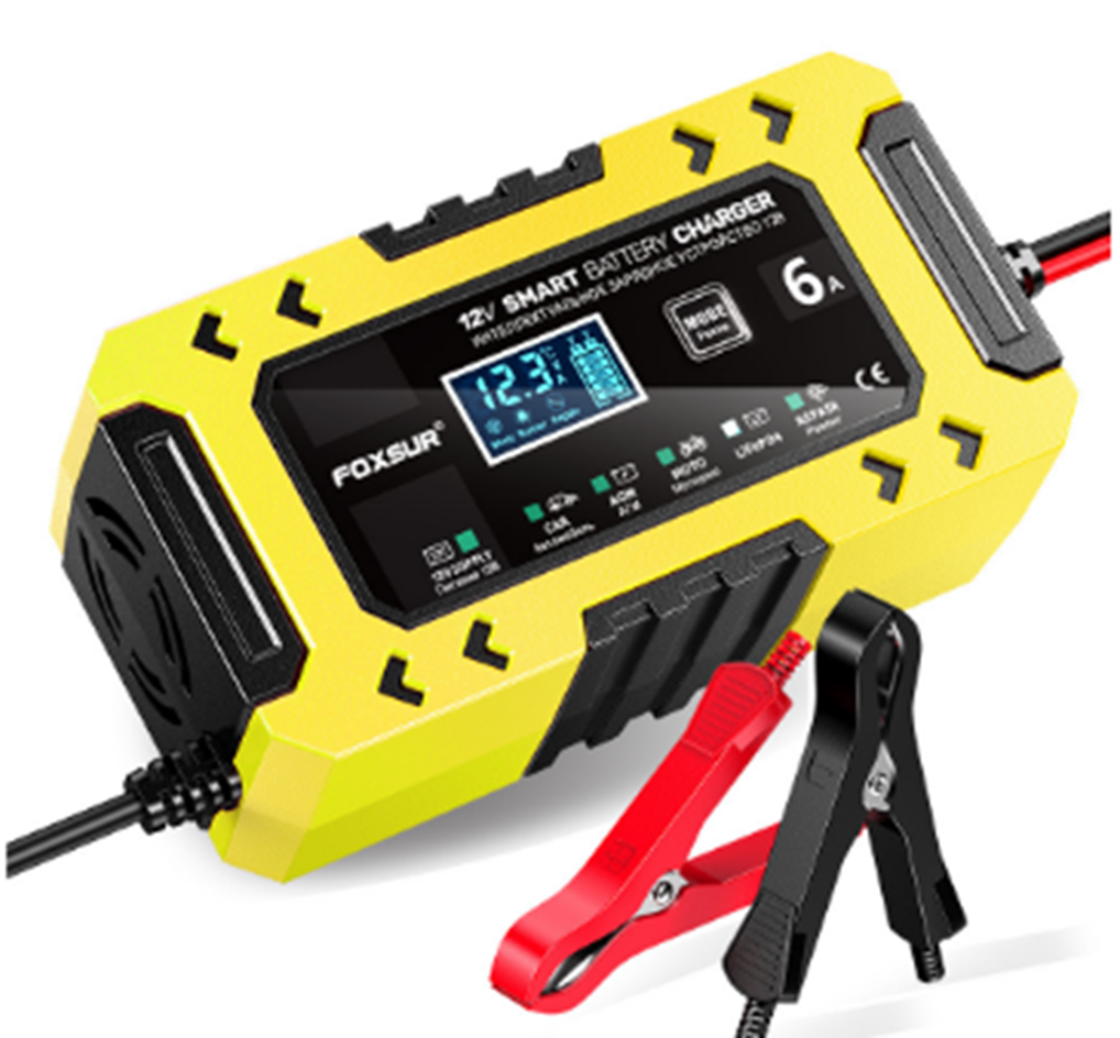 Зарядний пристрій для LiFePo4, AGM, EFB, GEL акумуляторів 12V, 6A,  FBC1206F Зарядний пристрій для LiFePo4, AGM, EFB, GEL акумуляторів 12V, 6A,  FBC1206F