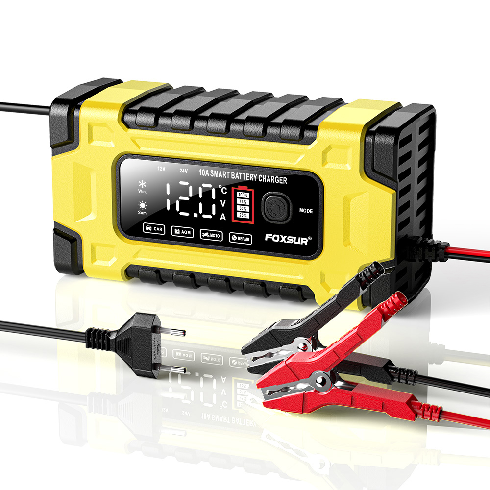 Зарядний пристрій для свинцево-кислотних акумуляторів 12V/24V, 10A,  FBC122410E Зарядний пристрій для свинцево-кислотних акумуляторів 12V/24V, 10A,  FBC122410E