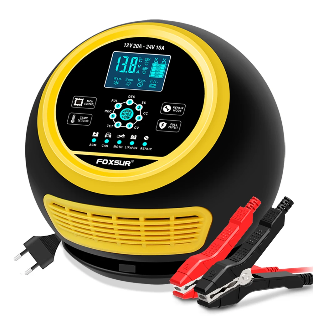 Зарядний пристрій для свинцево-кислотних акумуляторів 12V/24V, 20A,  FBC122420D Зарядний пристрій для свинцево-кислотних акумуляторів 12V/24V, 20A,  FBC122420D