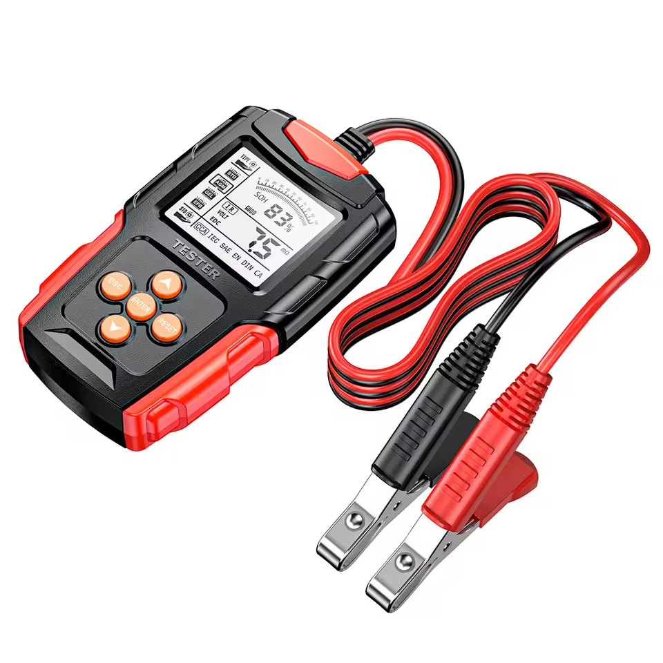 Тестер акумуляторних батарей 12V/24V AGM, VRLA, GEL, STD, EFB, FBT-200 Тестер акумуляторних батарей 12V/24V AGM, VRLA, GEL, STD, EFB, FBT-200