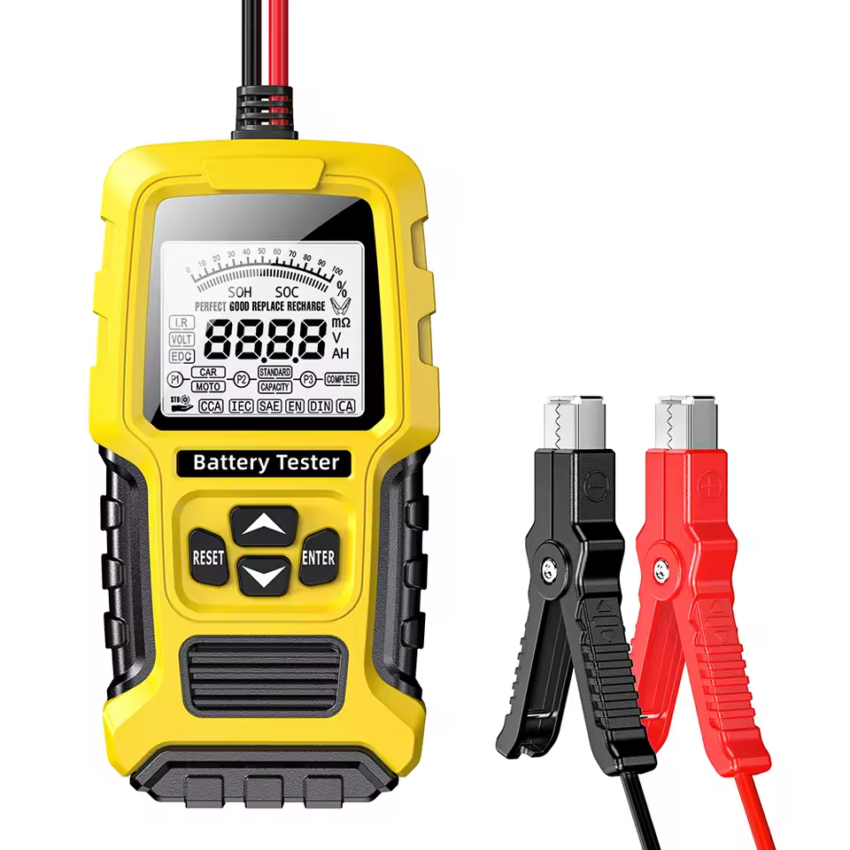 Тестер акумуляторних батарей 12V/24V AGM, VRLA, GEL, STD, EFB, FBT-300 Тестер акумуляторних батарей 12V/24V AGM, VRLA, GEL, STD, EFB, FBT-300