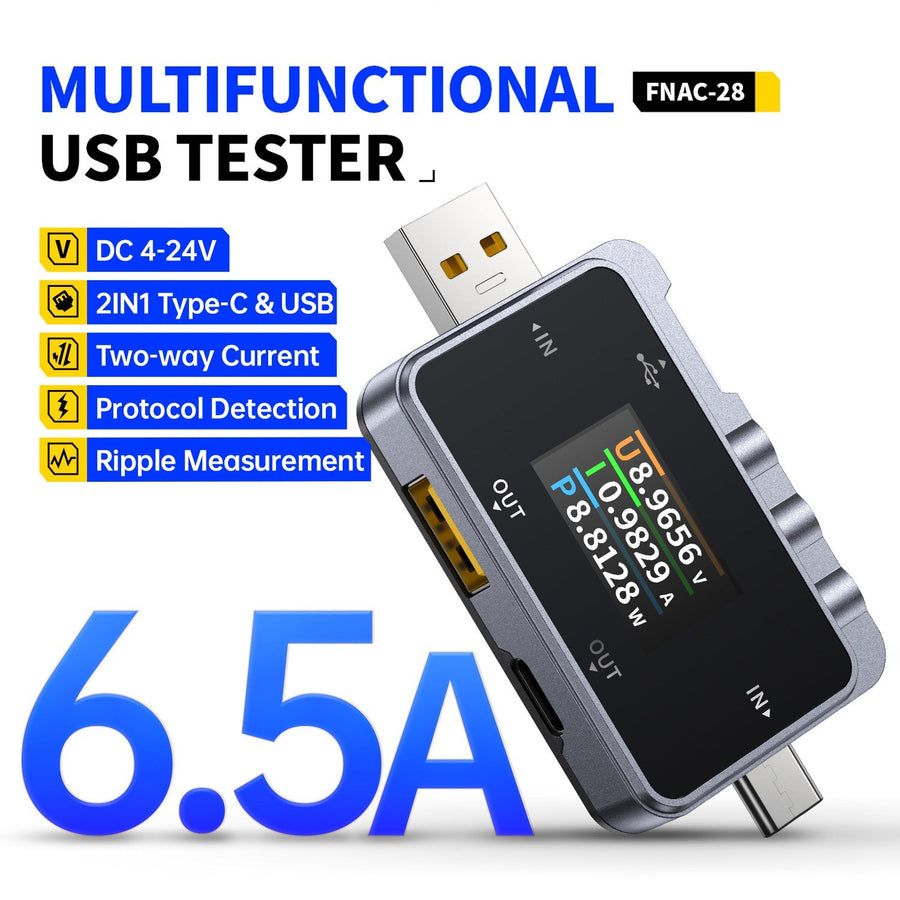 USB тестер напруги FNAC-28 USB тестер напруги FNAC-28