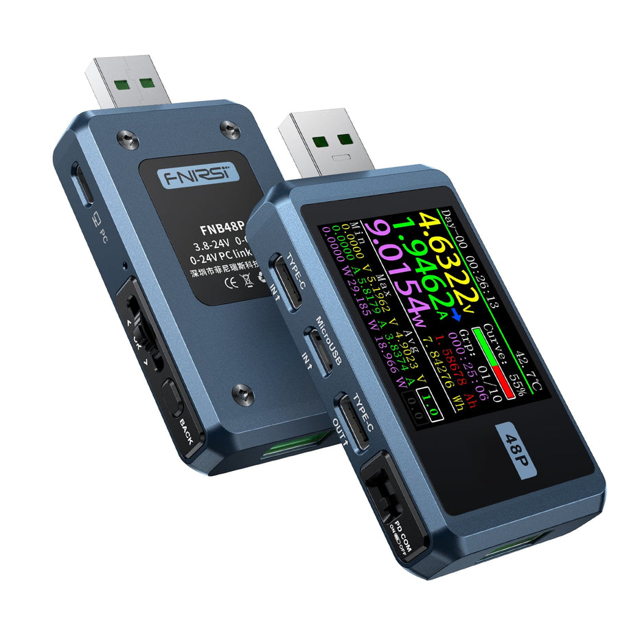 USB тестер напруги з Bluetooth FNB48P BT USB тестер напруги з Bluetooth FNB48P BT