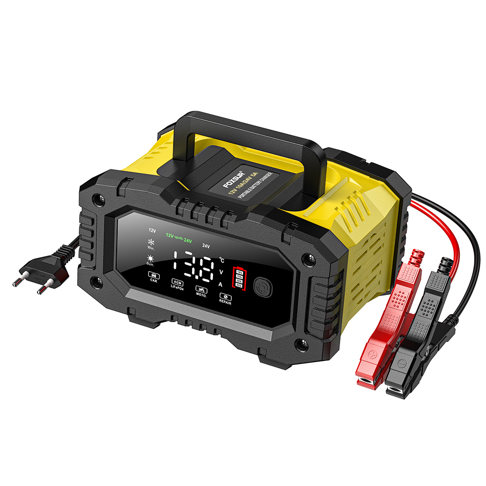 Зарядний пристрій для LiFePo4, AGM, EFB, GEL акумуляторів 12V/24V, 10A,  FPT-100 Зарядний пристрій для LiFePo4, AGM, EFB, GEL акумуляторів 12V/24V, 10A,  FPT-100