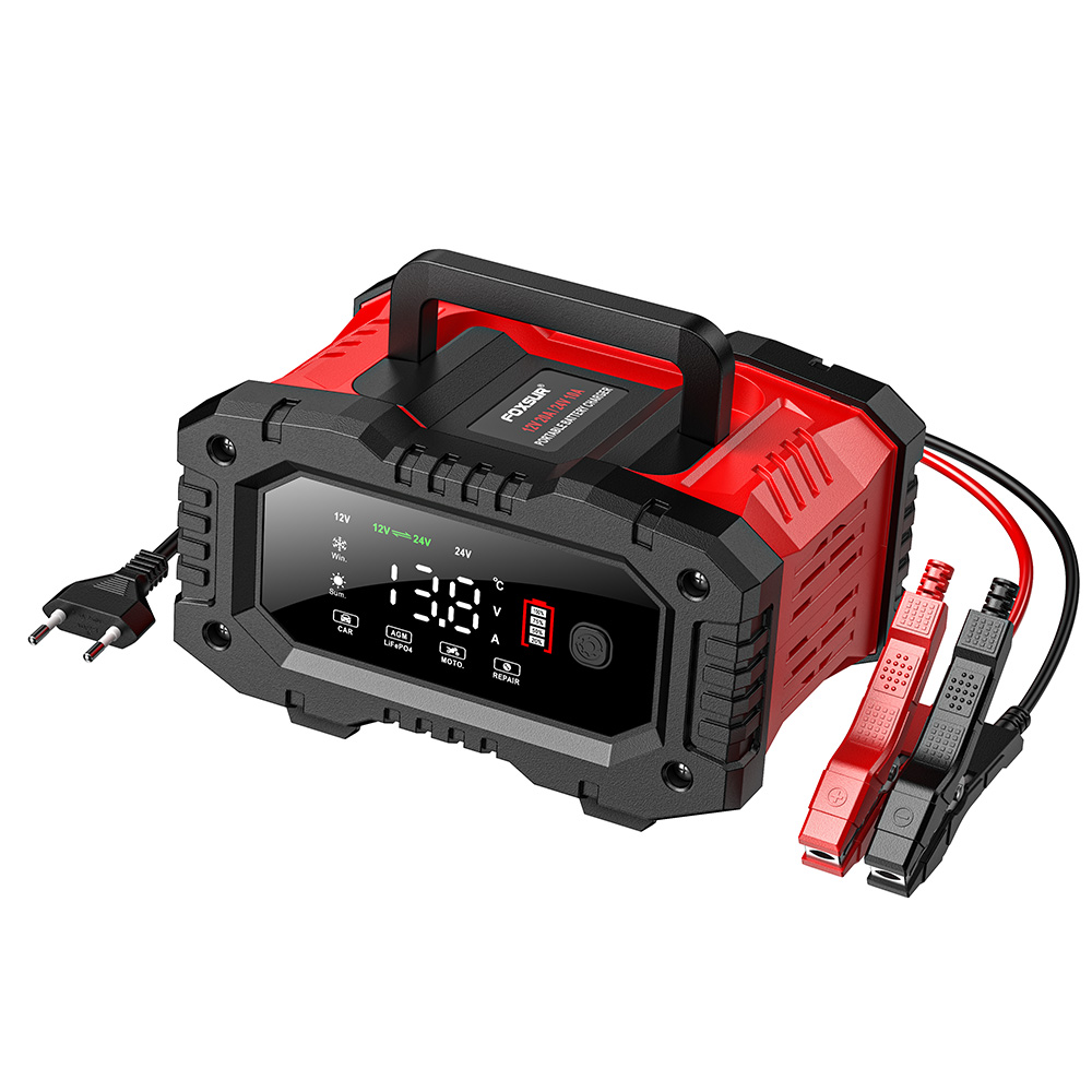 Зарядний пристрій для LiFePo4, AGM, EFB, GEL акумуляторів 12V/24V, 20A,  FPT-200 Зарядний пристрій для LiFePo4, AGM, EFB, GEL акумуляторів 12V/24V, 20A,  FPT-200