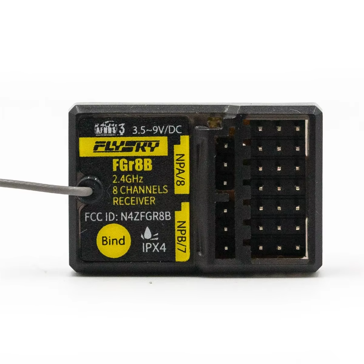 Приймач Flysky FGr8B, 2.4GHz, 8 каналів, AFHDS 3