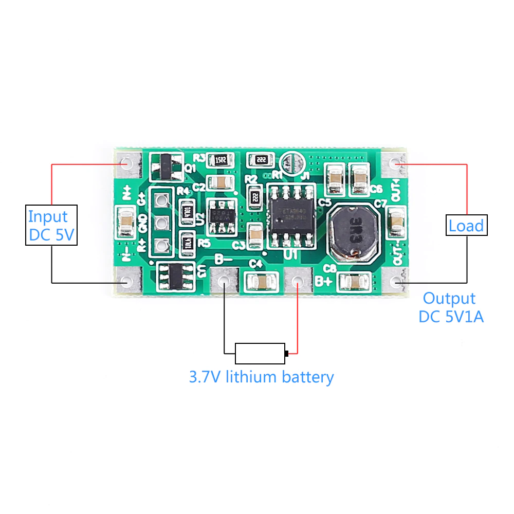 Модуль безперебійного живлення 5V/1А