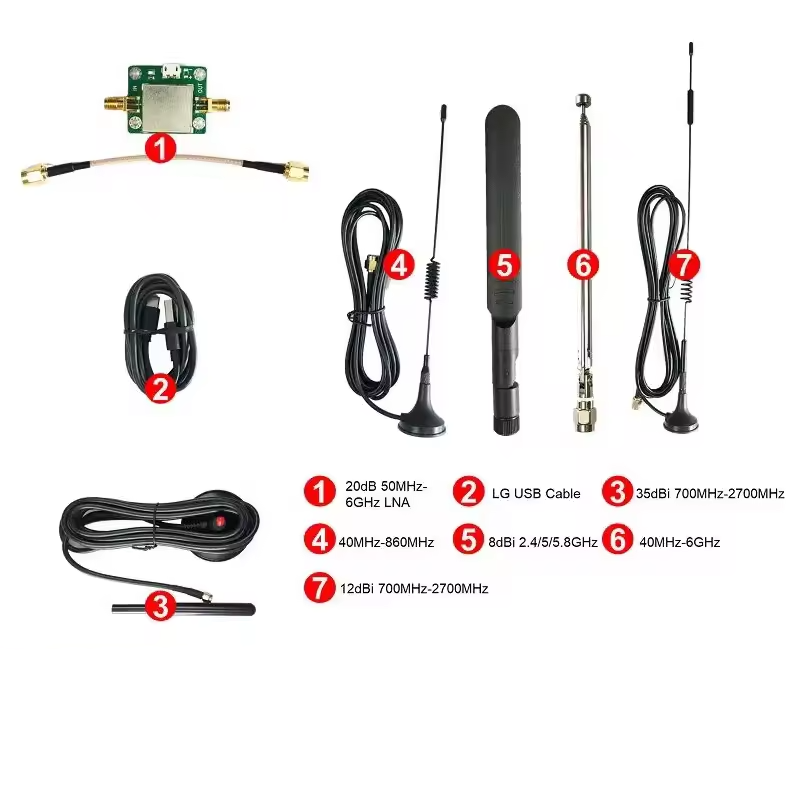 SDR радіостанція HackRF One Portapack H4M and R10C