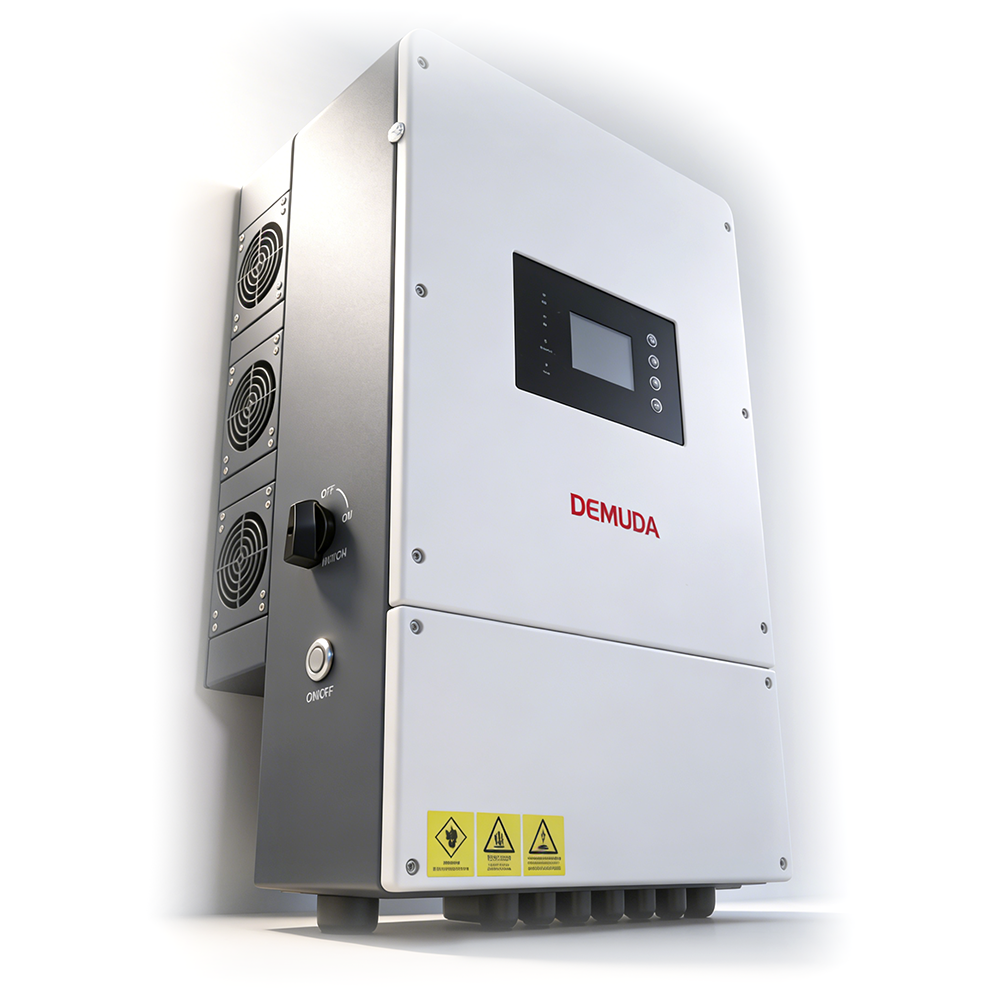 Гібридний однофазний інвертор для систем із сонячними панелями 12kW/48V, HCC06-SM-0120H-EP-D