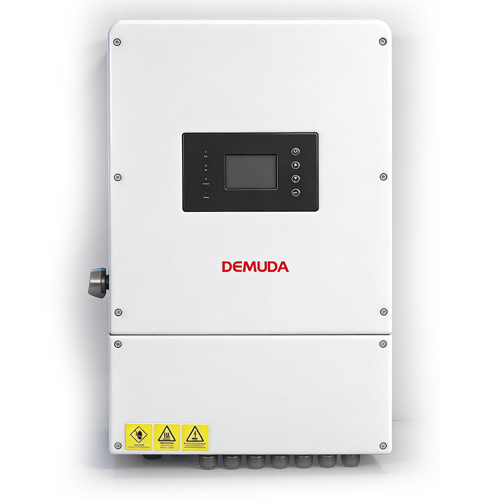 Гібридний однофазний інвертор для систем із сонячними панелями 12kW/48V, HCC06-SM-0120H-EP-D