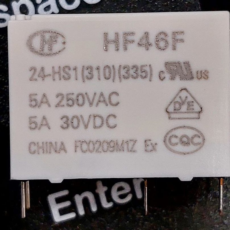 Реле HF46F/24-HS1((310)(335)