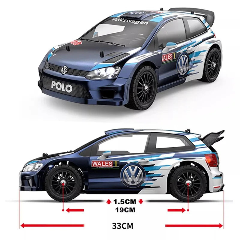Радіокерована машинка Volkswagen Polo R WRC 1:14, 14304 MJX Радіокерована машинка Volkswagen Polo R WRC 1:14, 14304 MJX