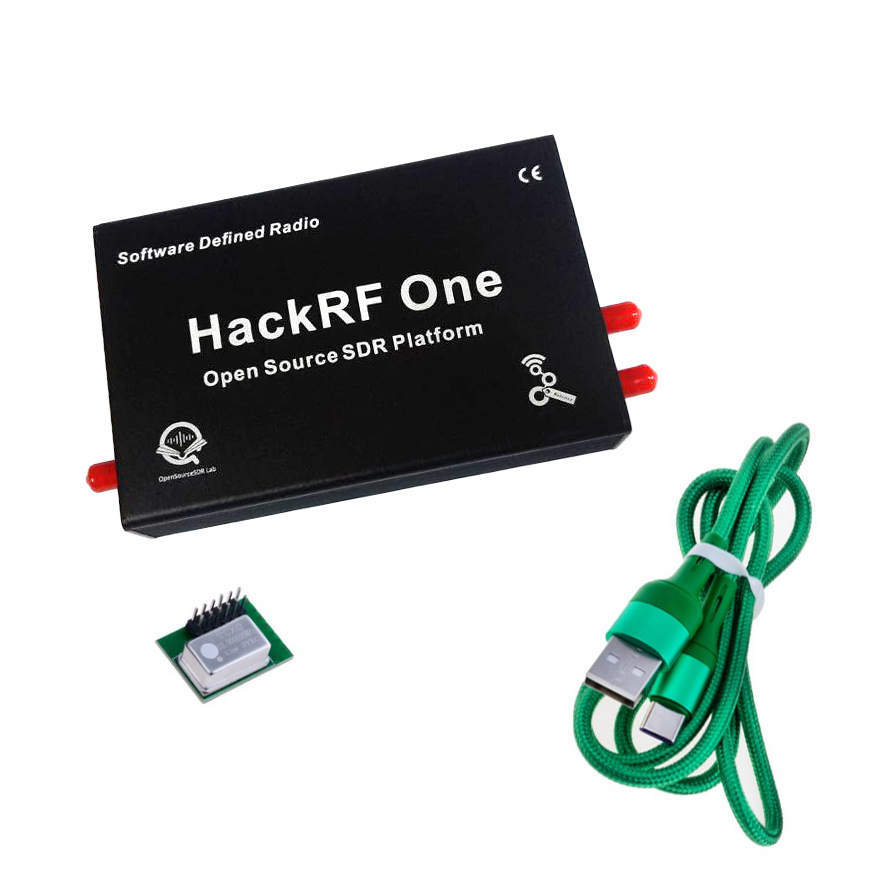 SDR-трансивер HackRF R10C в металевому корпусі + TCXO + кабель,без антен SDR-трансивер HackRF R10C в металевому корпусі + TCXO + кабель,без антен